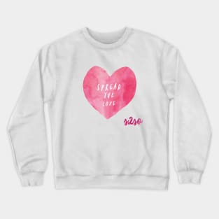 Spread the love Crewneck Sweatshirt